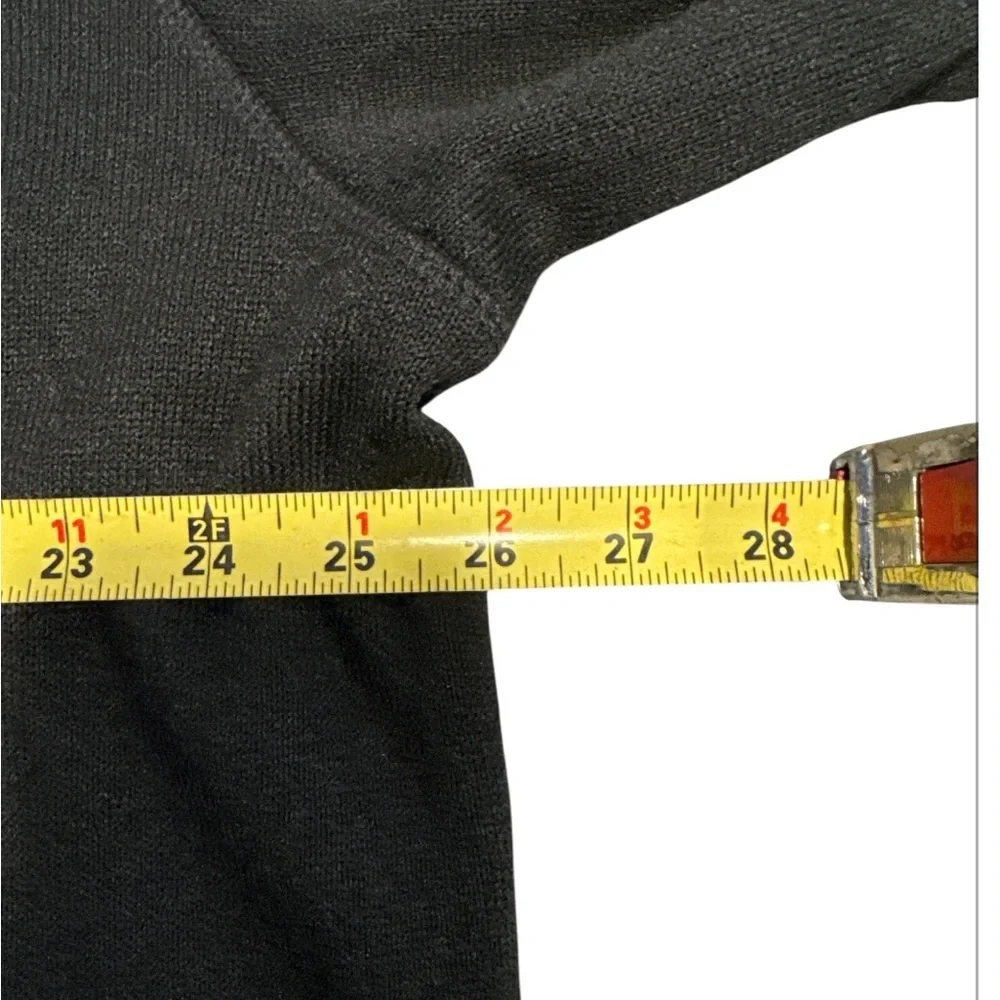 Wrangler Men's Black Zip-Up XL quarterzip Sweater